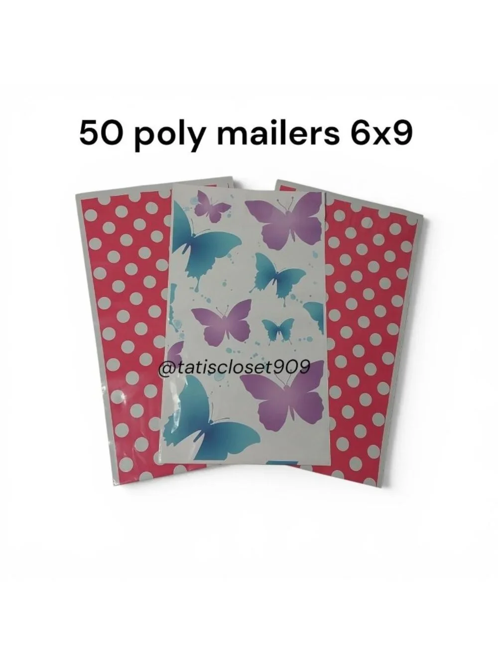 50 Poly Mailers Size 6x9